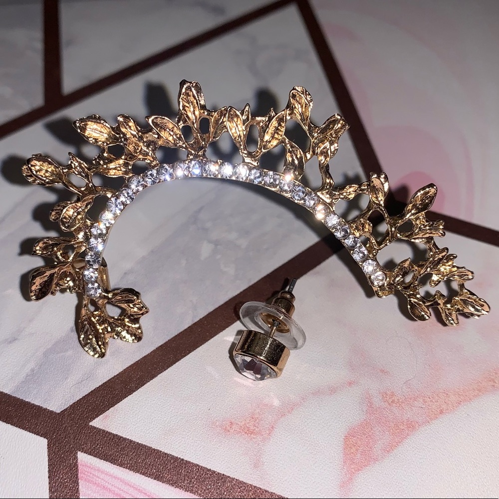 Cuff & Stud Earring Set